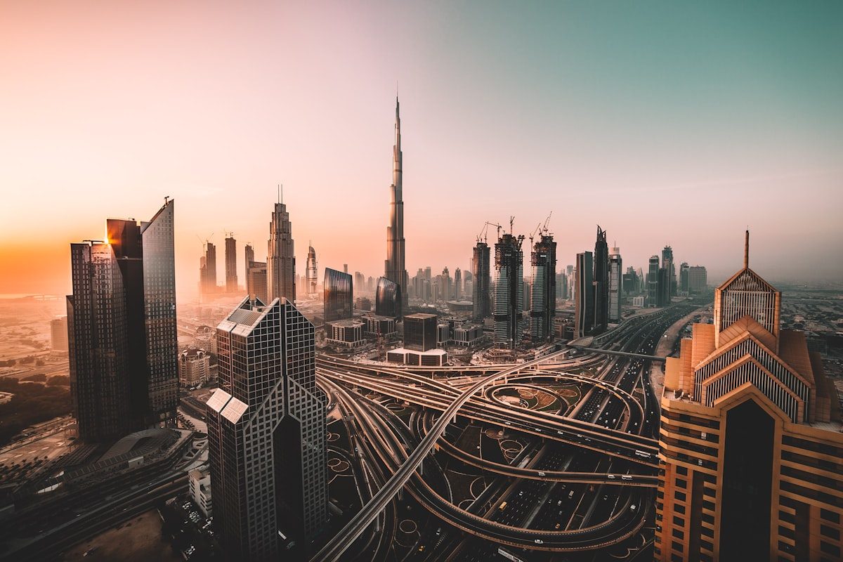 Dubai skyline photo