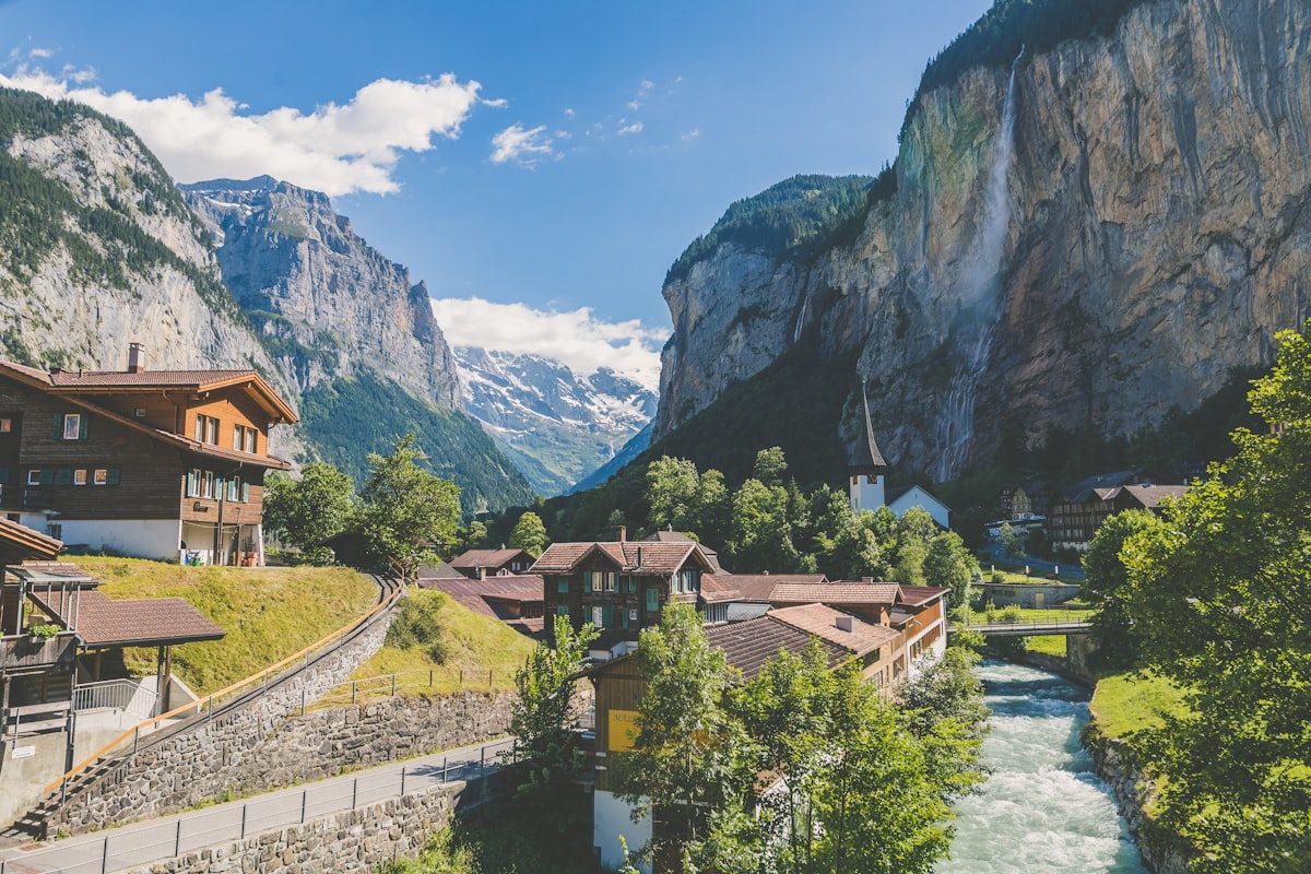 Swiss mountains photo